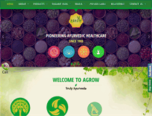 Tablet Screenshot of agrowpharma.com